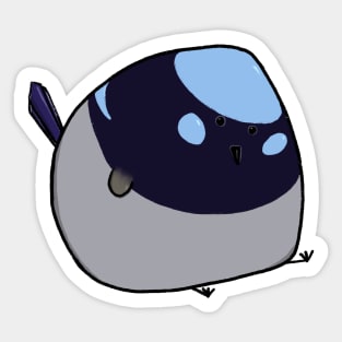 Fairy Wren Orb Sticker